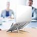 PHOCAR Aluminum Laptop Stand, Adjustable Stand for iPad, MacBook Pro, Other Tablets and Laptops, Such as Lenovo ThinkPad, Dell Inspiron XPS, HP, ASUS, Acerthumb 2