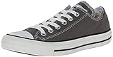 Converse Unisex Chuck Taylor Classic Charcoal Sneaker - 8.5 Men - 10.5 Women