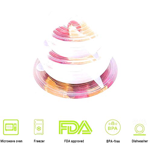 Set of 6 reusable elastic Silicone Stretch lids for pyrex glass plastic storage containers bowls food huggers covers replace cling wrap environment friendly seal dispenser for fresh fruits avocado veg