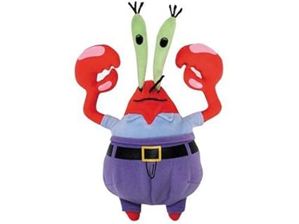 mr krabs stuffed animal