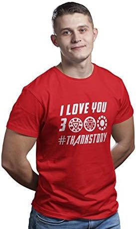 PrintBharat Unisex Love 3000 Super Hero Half Sleeve Cotton Tshirts