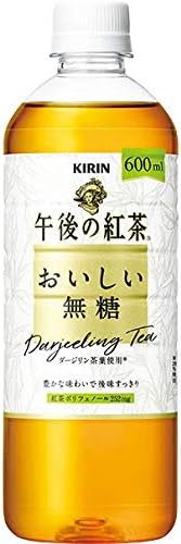 Amazon 販路限定品 キリン 午後の紅茶 おいしい無糖 600mlpet 24本 午後の紅茶 お茶飲料 通販