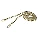 Coolcoco Luxury Fashion 43 Inches DIY Metal Shoulder Cross Body Bag Handbag Purse Replacement Chain Strap Set with Buckles (Gold Silver Black/Set)