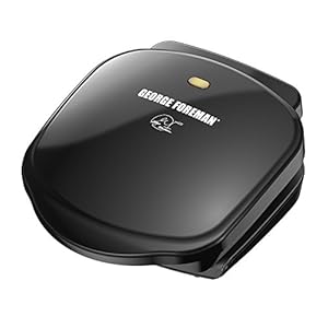 Closed black George Foreman grill