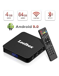 Android 9.0 TV Box, Leelbox Q4 Plus de 4GB + 64GB