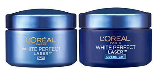 Pack of 2, L'oreal Paris Dermo Expertise White Perfect Laser Day SPF 19/pa+++ 50 Ml.+night Day