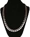 Elegant Titanium Magnetic Therapy Necklace Pain Relief for Neck Arthritis Migraine Headaches Shoulders and Back (Gunmetal Gray)