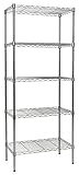 Apollo Hardware Chrome 5-Shelf Wire Shelving 24"x14"x60" (Chrome)