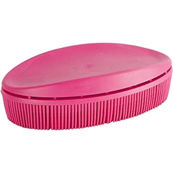 FURemover Lint Brush for Pets, for Couches and Clothing, Hair Removal Pet Grooming Brush, Remove Lint,  Rubber-like Lint Brush Removes Hair and Dust Easily, Pink