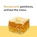 Raw Honeycomb for Eating by Pass the Honey | Single-Serve 100% Pure, Unfiltered | Easy to Use Convenient Snacking (7 Honeycombs)