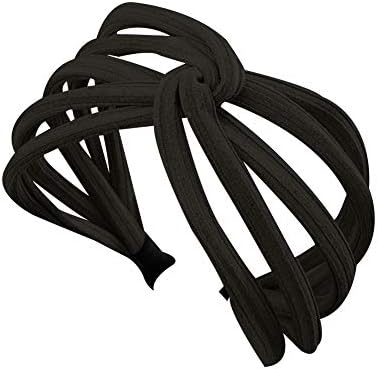 Guoainn Lovely Cute Christmas Present Gift Sweet Women Twist Hair Hoop Band Solid Color Wide Headwrap Headband Accessory