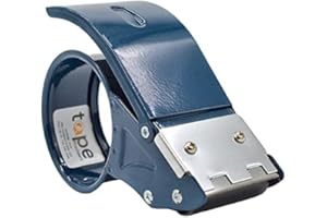 WOD TAPE WOD Excell ET-266 Heavy Duty Metal Frame Filament Strapping Tape Dispenser: Fits 2 inch Wide, Blue