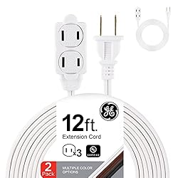 GE 3-Outlet Extension Cord with Multiple Outlets 12