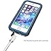 iPhone 8 /iPhone 7 Waterproof Case, Waterproof iPhone 8 Shockproof Full-Body Rugged Cover Case with Built-in Screen Protector for Apple iPhone 8 and iPhone 7 -(Blue)