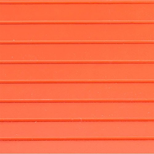 Roadblock UC1210 Impact-Absorbing Industrial Urethane Wheel Chock, Orange, 17