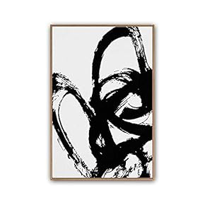 signwin Framed Canvas Wall Art Abstract Color Block...