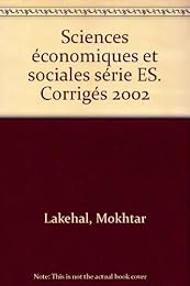 Sciences économiques et sociales, série ES