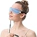 Aroma Season Moist Heated Eye Mask For Stye Blepharitis treatment with Flaxseed, Warm Therapy to Unclog glands, Relieve Dry Eye Syndrome, Stye, MGD and Blepharitis (Blue)thumb 2