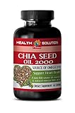 Chia oil capsules - CHIA SEED OIL 2000 - decrease appetite (1 bottle)