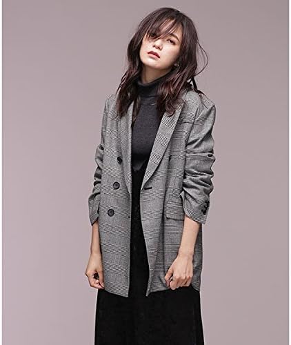 Amazon ナノ ユニバース レディース Nano Universe ウールチェックダブルジャケット パターン1 36 コート ジャケット 通販