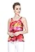 Hawaii Hangover Women's Hawaiian Tank Top in Sunset Red