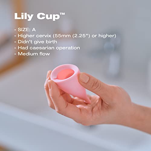 Intimina Lily Cup Size A UltraSoft Menstrual Cup, Reusable Period
