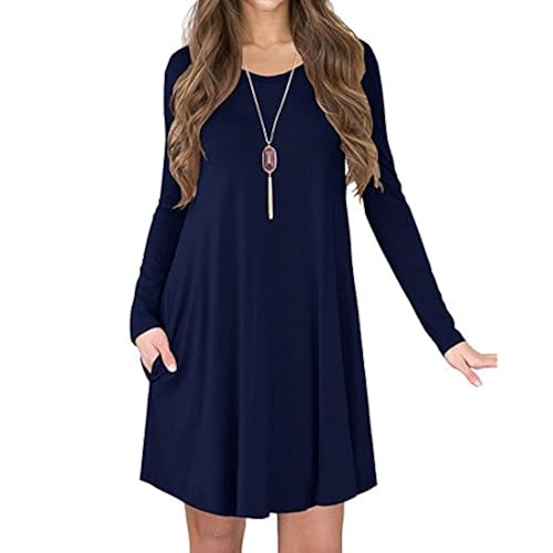 Navy Shirt Dress