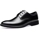 Mens Dress Shoes Modern Classic Slip On Oxfords Formal Casual Business Wedding Work Lace-ups, US Size 4-13