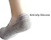 2econdskin Women's Casual No Show 3 to 8 Pairs Socks Non Slip Flat Boat Line