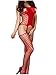 BeLuring Womens Lingerie Open Crotch Bodystockings Fishnet Bodysuits