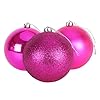 Roze kerstballen