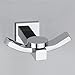 LightInTheBox Two Hooks Towel Robe Hooks Wall Mount Bathroom Accessory Set Towel Bar Cloth Holder Chrome Finish