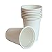 Disposable Cups - by EcoMojiWare.com - Certified Compostable Recycled Cutlery, Birthday, BBQ, Party Supplies - kitchen cutlery, combo set (50 count), Heavy Duty Corn Starch (Cups)