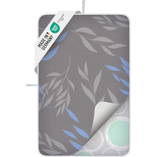Super Soft Ironing Blanket for Table Heat-Resistant – 100 x 65 cm – Non-Slip Ironing Mat with Moisture Protection for Steam Irons, Ironing Mat Made in Germany