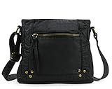 Scarleton Soft Washed Square Style Crossbody Bag H1789