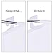 MiDube 120Pcs Self Adhesive Hang Tabs Hooks Display Card for Store Retail Display Slat Wall Hook Hangers, J-Hook& Slot Hole Pegboard Hang Tabs Clear Plastic 2 Styles - Multiple Pack Foldable