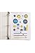 500 Heavyweight Sheet Protectors, Reinforced 3 Hole Design with 3 MIL Thickness, Fits Standard 8.5 x 11 Paper, 9.25 x 11.25 Top Loaded, 500 Pack