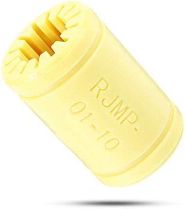 Hitommy Lm10Uu Linear Bearing 10Mm Shaft Solid Polymer Bearing For Cnc Machine