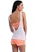 Women's Juniors Open Sides and Back Sleeveless TANK TOP
