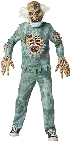 Amazon.com: Fun World Boy's Pop Punk Zombie Costume Large