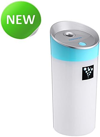 Twipro 300ml Cool Mist diffuser Humidifier Portable Travel USB Mini cup Humidifier Aroma Ultrasonic Aromatherapy diffuser Humidifier for Car Home Office Baby room with Automatic Shut-off( (light blue)