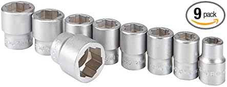 Amazon Com Pittsburgh Professional 9 Piece 3 8 Drive Metric Bolt