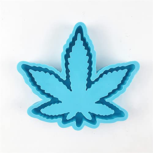 Silicone Rolling Tray mold Set, Tray Grinder and maple leaf mold for