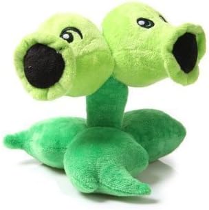 Plants VS Zombies Plush Toy Doll Plants VS Zombies Double headed Pea shooter Plush Toy Doll