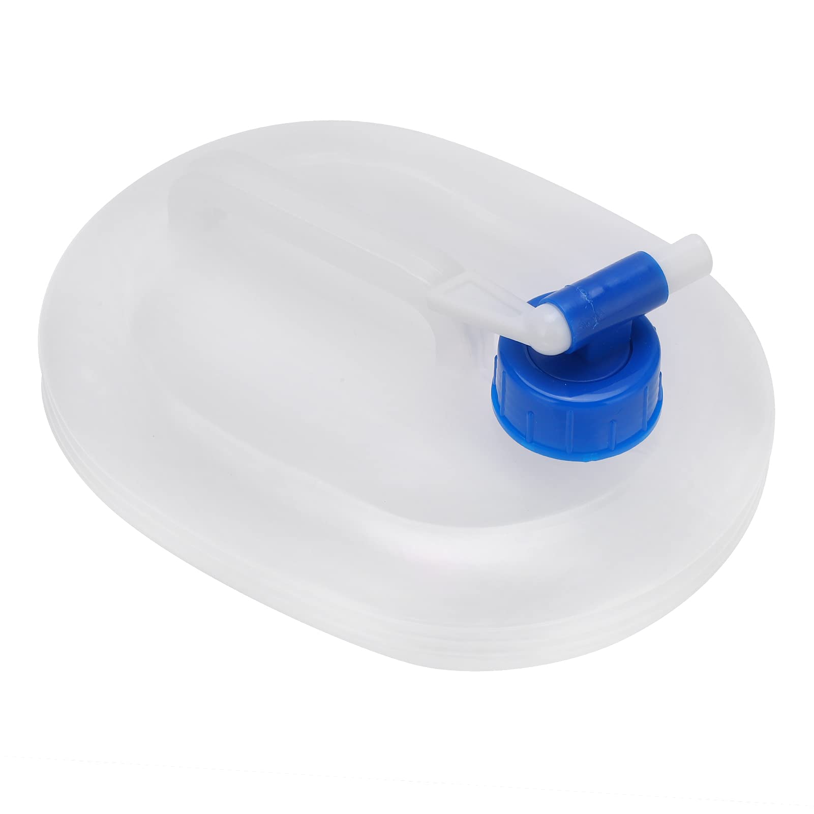 Shanrya Collapsible Water Container, 3L Water Jug Buckets Storage Camping Water Carrier Folding Bucket Hiking Water Storage for Camping Fishing Climbing Picnic BBQ Travel Outdoor Use