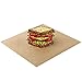 Paterson Paper 5000 Count Kraft Checkers Grease-Resistant Deli Sandwich Wrap Paper Sheets/Basket Liners (Case of 5000)