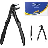Zivoy Professional Angled Non-Slip Extra-Long Handle Nail Clippers &ndash; Elderly Toenail Clippers for Seniors, Thick Nails, Ultra-Long Handle Design