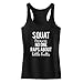FANNOO Tank Tops for Women-Womens Funny Saying Fitness Workout Racerback Tank Tops Sleeveless Shirts