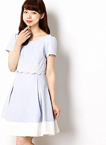 Amazon Co Jp レッセパッセ Laisse Passe ウエスト刺繍バイカラーワンピース 80パウダーブルー 036 S ファッション Amazon Co Jp レッセパッセ Laisse Passe ウエスト刺繍バイカラーワンピース 80パウダーブルー 036 S ファッション