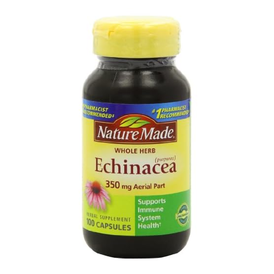 Nature Made Echinacea 350 mg Capsules 100 Ct Herbal.Care